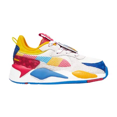 Pre-owned Puma Paw Patrol X Rs-x Little Kid 'roll With The Pack' | White | Kid's Size 3.5