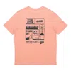 Puma Peach Downtown Graphic T-shirt 'pink Black'