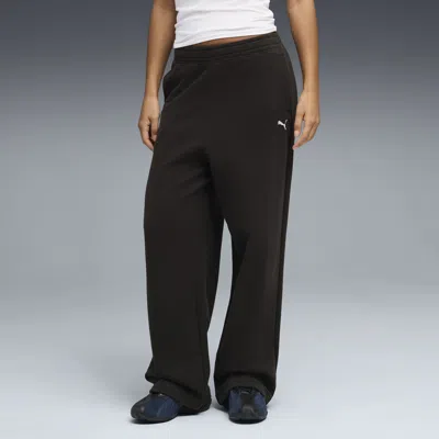 Puma Peach Touch Women's Sweatpants In Black