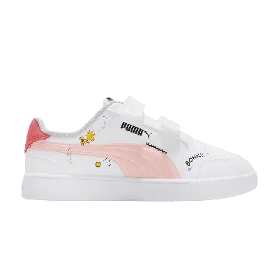 Pre-owned Puma Peanuts X Shuffle Little Kid 'woodstock - White Apricot'
