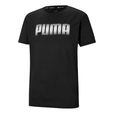 Puma Performance Recycled Logo T-shirt 'black'