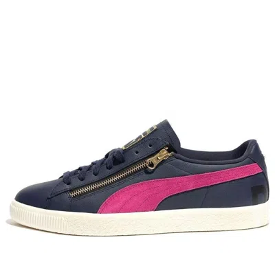 Puma Phantaci   Suede 'navy Fuchsia'