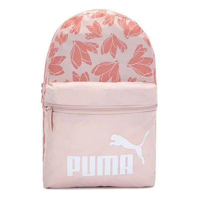 Puma Phase Aop Backpack 'pink' In Multi