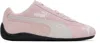 Puma Speedcat Pink Sneakers With Logo Print On The Side And Logo Lettering On The Side In Suede Unisex In Pink