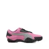 Puma Sneakers Featuring Textured Sole And Contrast Panels In Pink