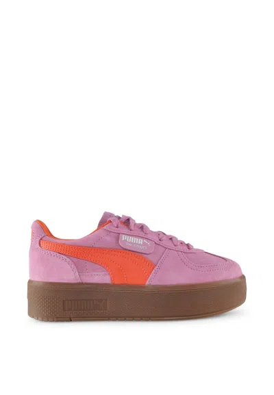 Puma Kids' Pink Sneakers For Girl With Logo