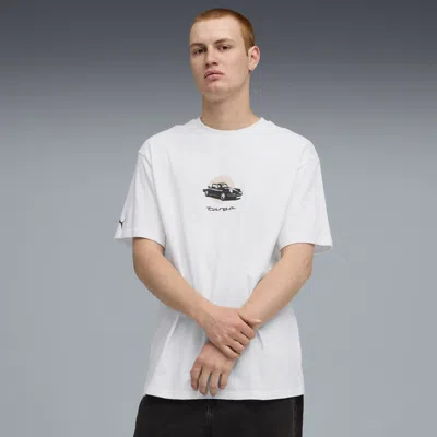 Puma Pl Targa T-shirt Men In White