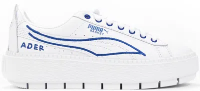 Pre-owned Puma Platform Trace Ader Error (women's) Sneakers In  White/surf The Web In Multi