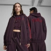 Puma Play Loud T7 Track Jacket In Midnight Plum