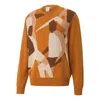 Puma Players Lounge Knit Crew Neck 'brown'