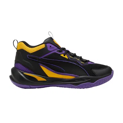Pre-owned Puma Playmaker 'lakers Away' In Black