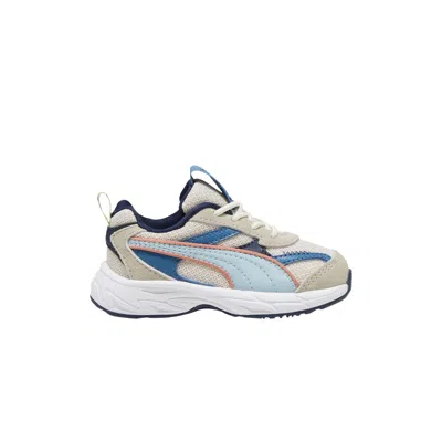 Pre-owned Puma Playmobil X Morphic Toddler 'alpine Snow Frosted Dew' | Cream | Infant Size 4
