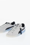 Puma Playstation Suede Low Top Sneakers With All-over Logo