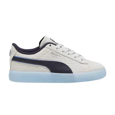 Pre-owned Puma Playstation X Suede Little Kid 'glacial Grey' | Kid's Size 1