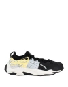 Puma Plexus Retro Man Sneakers Black Size 7 Textile Fibers In Black
