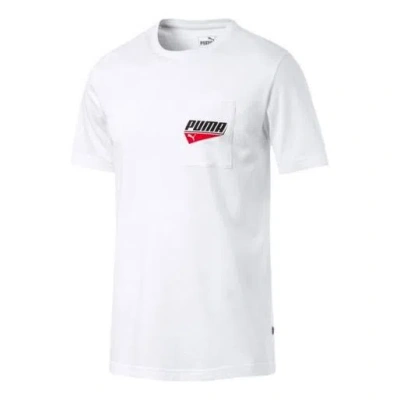 Puma Pocket T-shirt 'white'
