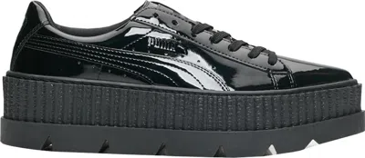 Pre-owned Puma Pointy Creeper Rihanna Fenty Patent Black (women's) Sneakers In  Black