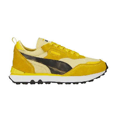 Pre-owned Puma Pokémon X Rider Fv Jr 'pikachu' In Yellow