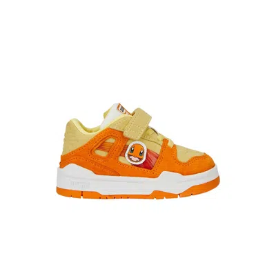 Pre-owned Puma Pokémon X Slipstream Lo Infant 'charmander' | Orange | Infant Size 6