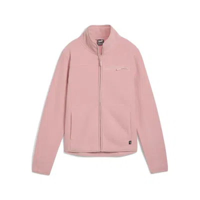 Puma Polar Fleece Jacket Women In Pink