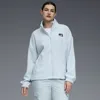 Puma Polar Fleece Women's Fleece Jacket In Blue
