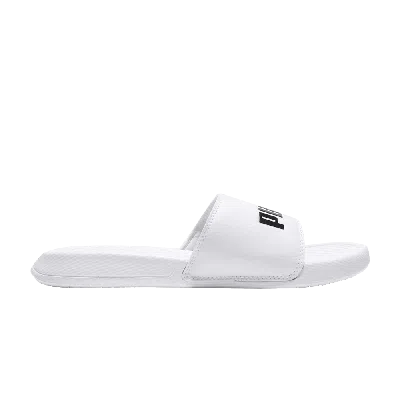 Pre-owned Puma Popcat Slide 'white Black'