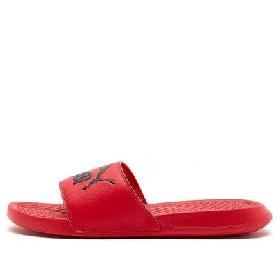 Puma Popcat Slippers Red/black