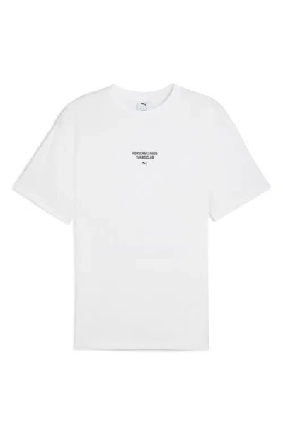 Puma Porsche League 1 Graphic T-shirt In White