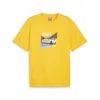 Puma Porsche Legacy 924 Graphic Men's Motorsport T-shirt In Yellow
