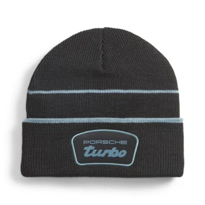 Puma Porsche Legacy Classic Cuff Beanie Hat In Black