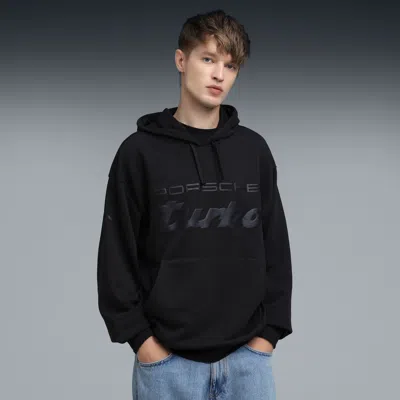 Puma Porsche Legacy Essentials Hoodie Men In Black
