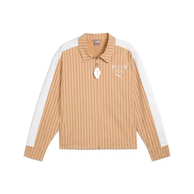Puma Porsche Legacy Lifestyle Men's Jacket In Brown