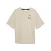 Puma Porsche Legacy Turbo Men's Graphic T-shirt In Gray