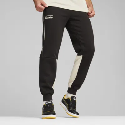 Puma Porsche Legacy Men's Motorsport Sweatpants In Black