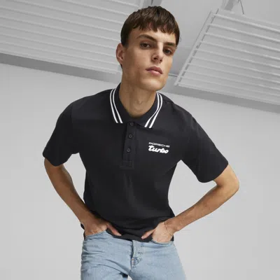Puma Pl Polo Shirt In Black