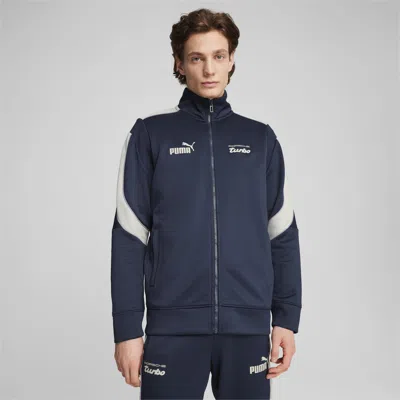 Puma Porsche Legacy Mt7+ Track Jacket Men In Blue