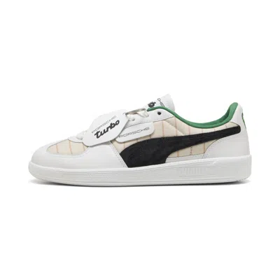 Puma Porsche Legacy Palermo Pinstripe Sneakers In White