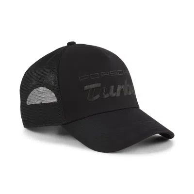 Puma Porsche Legacy Trucker Cap In Black