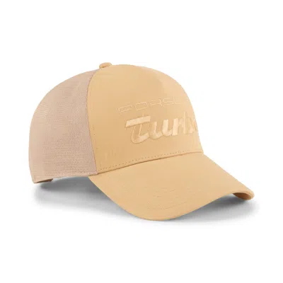 Puma Porsche Legacy Trucker Cap In Brown