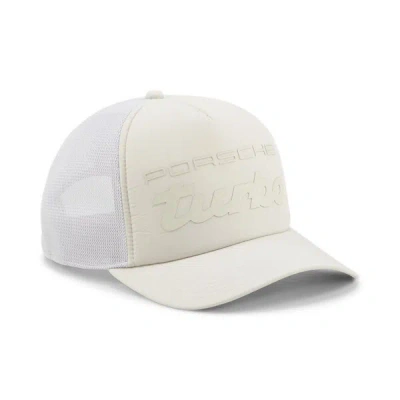 Puma Porsche Legacy Trucker Cap In Desert Dust