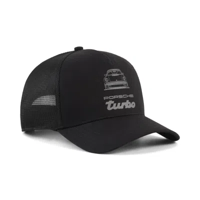 Puma Porsche Legacy Trucker Hat In Black