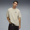 Puma Porsche Legacy Turbo Men's Graphic T-shirt In Neutral