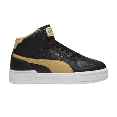 Pre-owned Puma Porsche Legacy X Ca Pro Mid 'black Sand Dune' | Men's Size 10