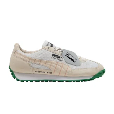 Pre-owned Puma Porsche Legacy X Easy Rider 'pinstripe Pack - White Alpine Snow' | Cream | Men's Size 12