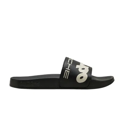 Pre-owned Puma Porsche Legacy X Leadcat 2.0 Slide 'black Alpine Snow' | Men's Size 14
