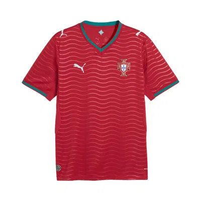 Pre-owned Puma Portugal 2026 Home Jersey 'club Red-green Lagoon' | Men's Size Xl