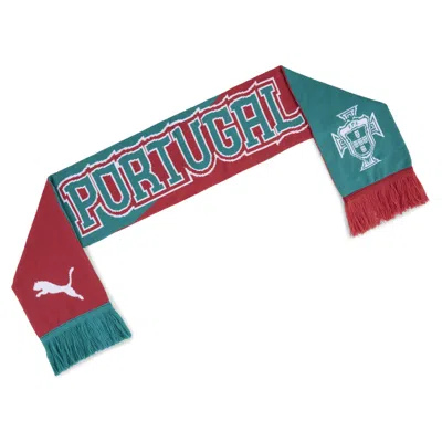 Puma Portugal Ftblculture Soccer Scarf In Red