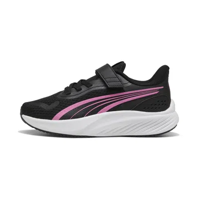 Puma Pounce Lite Little Kids' Sneakers In Black