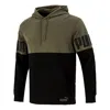 Puma Power Colorbloc Jumper Hoodie 'green' In Multi