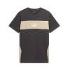 Puma Power Men's Colorblock T-shirt In Black